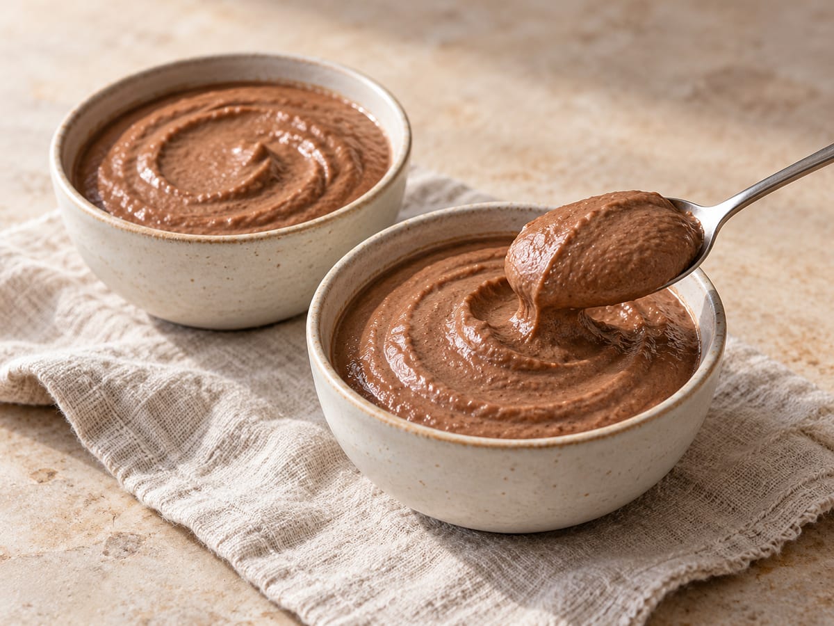 Kakaowy pudding chia z daktylami